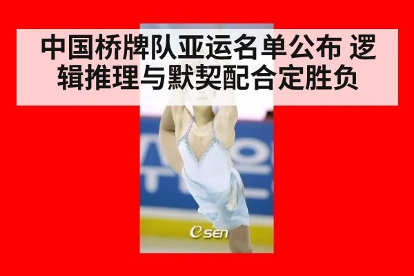 中国桥牌队亚运名单公布 逻辑推理与默契配合定胜负